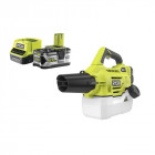 Pack ryobi brumisateur ryobi 18v one plus 2l - ry18fga-0 - 1 batterie 18v 5.0ah - 1 chargeur rapide 2.0ah rc18120-150