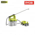 Pack ryobi pulvérisateur 18v oneplus 3,5l ows1880 - 1 batterie 4.0ah - 1 chargeur rapide 2.0ah rc18120-140