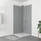 Pack 2 Panneaux muraux Silver 90x210cm + Profilés noir - WALL’IT Aurlane - PACP257