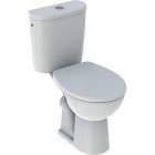Pack WC au sol à fond creux Bastia avec réservoir attenant, rimfree et abattant WC
