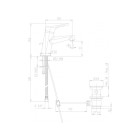 Paini - mitigeur de lavabo bios energie positive chrome