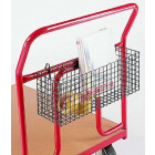 Panier à fil maille 25 x 25 mm 500 x 150 x 200 mm pour chariot FIMM - 802000002