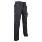 Pantalon de travail LMA Canvas - Basalte noir - T58 - 1425-58