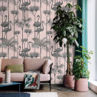Papier peint flamants roses - FENICOTTERI++