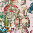 Papier peint français Marie-Antoinette - MARIEANTONIETTE++