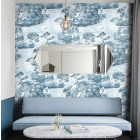 Papier peint Nuages vintage bleu - NUVOLE AZZURRE++ Papier peint Nuages vintage bleu - NUVOLE AZZURRE++