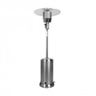 Parasol chauffant gaz 13kw inox radiateur de terrasse (inclus connectique)