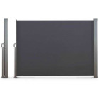 Paravent rétractable 1,4x3m anthracite