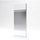Paroi de douche à l’italienne FREEDOM 2 MIROIR 80 - 80x200cm Verre transparent 8mm Aurlane - FAC233