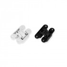 Paumelles techniques invisibles en zamak - medium blanc mat 9016