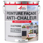 Peinture réfléchissante, anti-chaleur : ARCAREFLECT FACADE (existe aussi pour destination toiture)  Blanc Arcane Industries - Conditionnement au choix