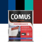 Performance nb rouge 2,5l  - peinture antifouling applicable sur tous types de bateaux et de coques (sauf aluminium) - comus marine