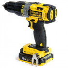 Perceuse visseuse fmc601c2k - stanley fatmax - 18v - 2 batteries 1,3 ah - madrin autoserrant 13 mm + chargeur batterie et valise