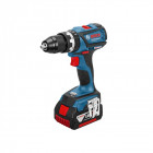 Perceuse-visseuse sans fil GSR 18 V-EC Dynamic avec coffret L-Boxx/2 batteries 18 V 4,0 Ah, Chargeur rapide AL 1880