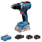 Perceuse-visseuse sans fil GSR 18V-65 - BOSCH - avec 2 batteries 4,0Ah - chargeur - L-BOXX - 06019N3207