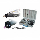 Perceuse Xspeed + 200 Outils