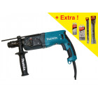 Perforateur burineur SDS-Plus 780W 2.4J  livré en coffret alu + kit d’accessoires MAKITA HR2470TX1