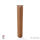 Pied DECO-GEM pour table basse en acier Jaspe, H.39 cm