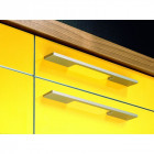 Poignée velitra finition inox brossé de 372mm