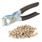 Pince à sertir les oeillet + 100 oeillets ø 6 mm scapbooking bricolage loisirs helloshop26 3417124