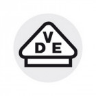 Pince universelle VDE en acier spécial pour outils, tête chromée, poignées à gaine en plastique, Long. : 180 mm, Capacité de coupe du Ø du fil dur 2,2 mm