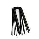 Piquets de fixation pour bâche 15 cm noir Ose (x 10)