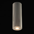 Plafonnier beige techno 1 ampoule 30 cm