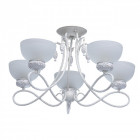Plafonnier blanc classic 5 ampoules 41 cm
