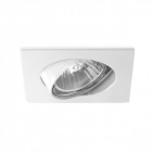 Plafonnier blanc techno 1 ampoule 2 cm