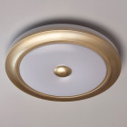 Plafonnier blanc techno 1 ampoule 8 cm