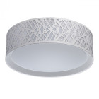 Plafonnier blanc techno   16 cm