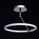 Plafonnier chromé megapolis 1 ampoule 32 cm