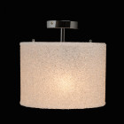 Plafonnier chromé megapolis 2 ampoules 29 cm