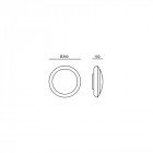 Plafonnier de jardin ford led 60 ampoules