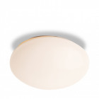 Plafonnier downlight, verre opale