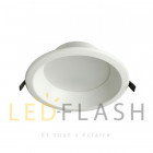 Plafonnier encastré LED Inspire Activate - Downlight LED - Couleur eclairage - Blanc neutre, Wattage - 22W