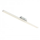 Plafonnier fielding, chrome et acrylique, 2 x 11w