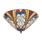 Plafonnier hector, verre et métal