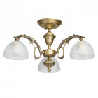 Plafonnier laiton classic 3 ampoules 33 cm