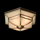 Plafonnier laiton country 3 ampoules 15 cm