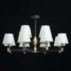 Plafonnier laiton neoclassic 12 ampoules 49 cm