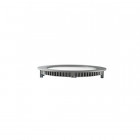 Plafonnier led 12 watt (eq. 100 watt) - Diam : 180mm - Couleur eclairage - Blanc froid, Finition - Aluminium
