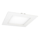 Plafonnier led 18 watt 225x225mm - Couleur eclairage - Blanc chaud 3000°K, Finition - Blanc