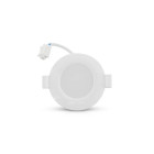 Plafonnier led blanc ø85 8w 4000°k