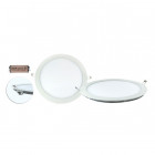 Plafonnier LED PVC 18W (eq. 160W) - Diam : 300mm - Couleur eclairage - Blanc froid