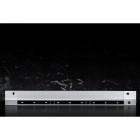 Plafonnier led sparta 6 ampoules - métal - argenté