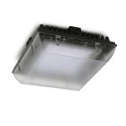 Plafonnier premium, polycarbonate et plastique, noir