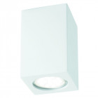 Plafonnier rectangle gypsum, en plâtre