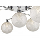 Plafonnier transparent blackpool 7 lumières