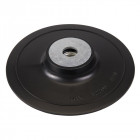 Plateau-support ABS pour disques fibres - 100 mm